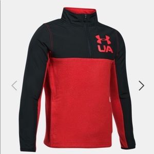 Boys Under Armour Phenom 3/4 Zip - Size Medium
